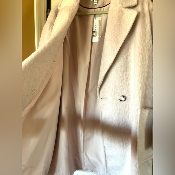 NWT Topshop Blush Coat - Picture 6 of 7